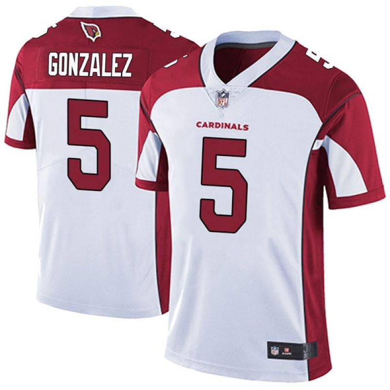 Men's Arizona Cardinals #5 Zane Gonzalez White Vapor Untouchable Limited Stitched Jersey